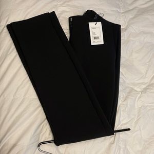 Theory size 6 black pants. New with tag